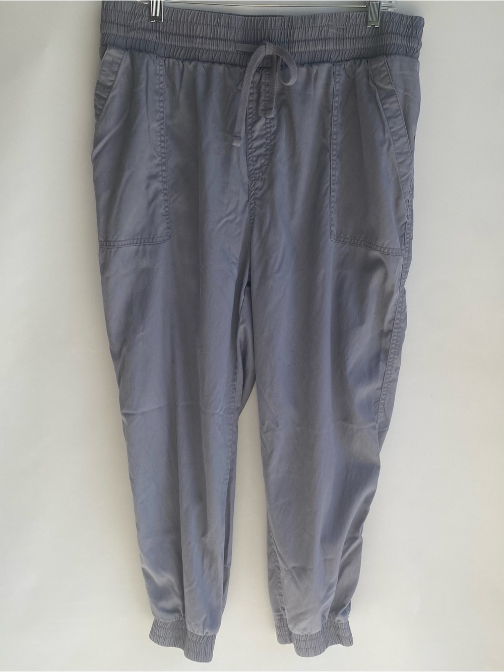 A New Day grey cotton drawstring waist joggers casual summer pants chino XL